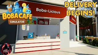 I Unlocked DELIVERY in Boba Cafe Simulator