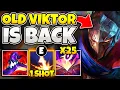 Riot just released the OLD VIKTOR with this new reverted skin THANK YOU RIOT