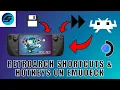 RetroArch EmuDeck EmulationStation Hotkeys On Steam Deck - Save States Loading Fast Forward