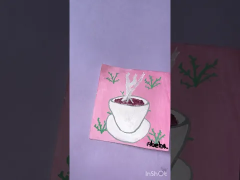 Tasse de café peinture acrylique # #artherapy #art #artale #painting #acrylicpainting