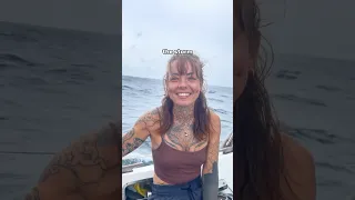 ROUGH Seas & TERRIFYING Lightning! Sailing Through a Tropical Storm ⛈️ ⛵️