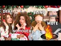 Kalogeras Sisters BLIND DEAF MUTE Christmas Baking
