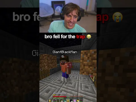 bro fell for the trap