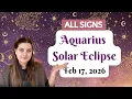 Aquarius Solar Eclipse A New Paradigm Feb 17 2026
