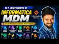 Key components of the Informatica MDM