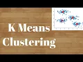 K Means Clustering Algorithms P 2 Unsupervised Learning Machine Learning