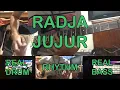 RADJA - JUJUR COVER (SOLO GUITAR + REAL DRUM + REAL BASS)