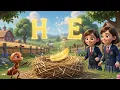 H-E-N HEN Learn CVC Words Blending Kids Phonics