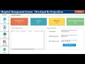 Hospital Management System with Database in Python Complete Project