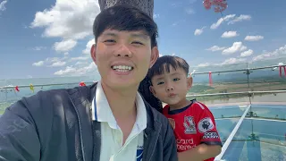 พาน้องโนหนิ่งมาเที่ยวไทยกันครับ สนุกและตื่นเต้นมาก🇹🇭🇱🇦☺️