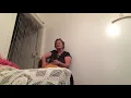 Play fighting with my mom