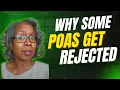 Power of Attorney Rejected Common Notary Mistakes Explained
