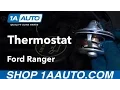 How to Replace Thermostat 98-12 Ford Ranger 4 0L