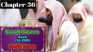 Download Surah Yaseen (55-83) || By Sheikh Abdullah Al-Juhany with English Translation MP3