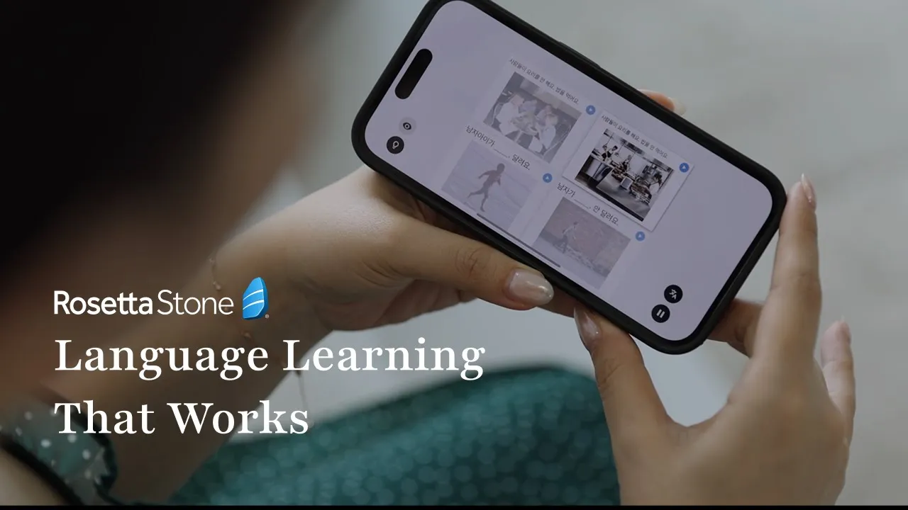Rosetta Stone — Rosetta Stone — Language Learning App (YouTube video ad)