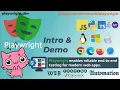 PlayWright Intro Demo Web Testing Tasks Automation Framework Python Podman Linux