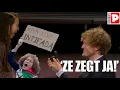 INTIFADA-GROENLINKSER Paul Smits vraagt OP CONGRES Sabine Scharwachter TEN HUWELIJK
