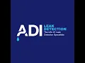 How do leak detectors access a block of flats when residents refuse entry