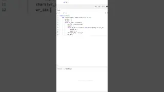 Leetcode String Compression
