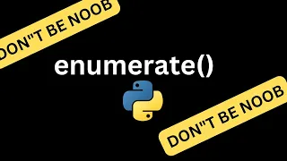 enumerate function python