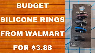 BUDGET SILICONE RINGS AT WALMART FOR 3 88 BANDS JEWELRY RUBBER EVERYDAY CARRY EDC