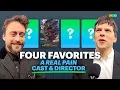 Lagu Four Favorites with Jesse Eisenberg, Kieran Culkin, Will Sharpe and more (A Real Pain)