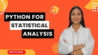 Python for Statistical Analysis Statistics with Python Meritshot Tutorials