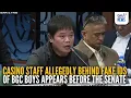 Download Lagu Casino staff allegedly behind 'BGC boys' fake IDs appears before Senate probe | GMA Integrated News