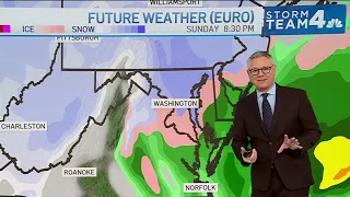 More snow in the DC area See Sunday s forecast NBC4 Washington