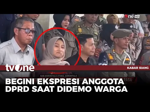 Viral, Anggota DPRD Diduga Mencibir Pengunjuk Rasa di Gorontalo