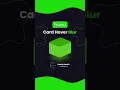 Blur Card Hover animation using HTML CSS A Dynamic blur animation
