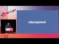 RubyConf 2017 Gemification for Ruby 2 0 by Shibata Hiroshi