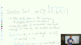 Selection Sort in Java AP CSA Unit 8