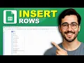 How to Insert Rows and Columns in Google Sheets - Full Guide 2026