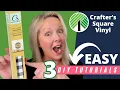 You Can Make the Most Impressive Spring DIYs Using Crafters Square Vinyl