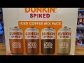 DUNKIN Spiked Ice Coffee Mix Pack Review