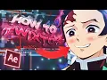 How to Twixtor in 60 SECONDS After Effects AMV Tutorial