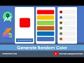 Generate Random Color Android Studio Kotlin