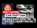 1985 Buick Riviera Garage Find - 74K Miles Clean Body Craigslist Garland TX