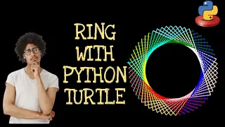 Python Turtle Graphics For Beginner RING TUTORIAL Turtle Python drawing learn coding Hindi