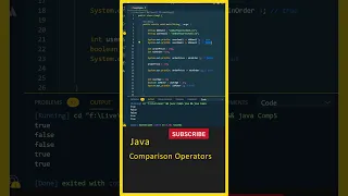 Java Tutorial for Beginners Comparison Operators lt gt Java in Telugu Java Full Course