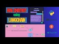 RAG chatbot with memory using langchain Python Fastapi Groq