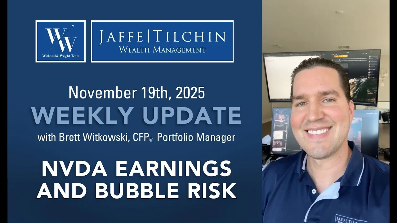 Weekly Update | NVDA Earnings and Bubble Risk | November 19, 2025
