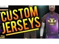 NBA 2K16 Tips How To Create CUSTOM JERSEYS in PRO AM MyTEAM - Best Jerseys in 2K16 Tutorial