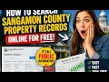 How to search Sangamon County property records online for free