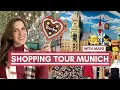 Munich SHOPPING Tour with MAPS Best popular Places cool Souvenirs