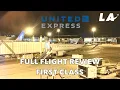 Full Flight Review United Express E175 First Class Review