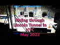 A ride on a NJ Transit bus to Port Authority Bus Terminal PABT in Manhattan on 2022-05-10 4K