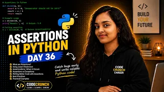 Confused About Assertions and About Hidden Bugs Day 36 100 Days of Python Interview Question