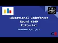 Educational Codeforces Round Editorial - Problems A B C D E